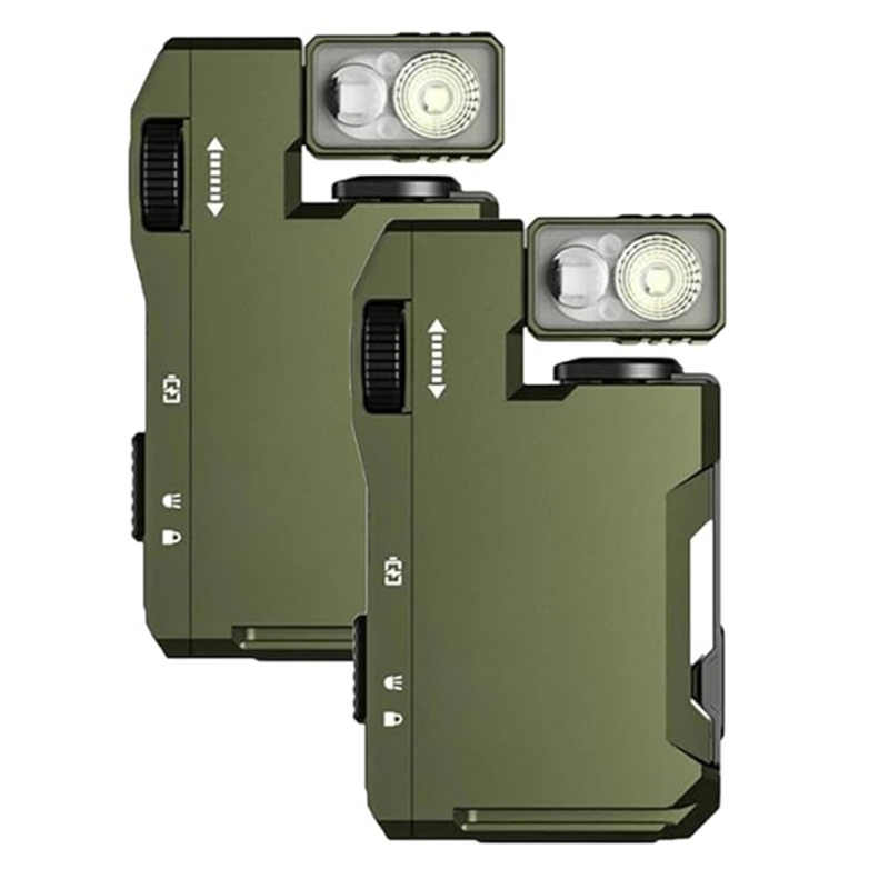 Edc Daily Carry - AT51-2Pcs مصباح يدوي EDC مع 3