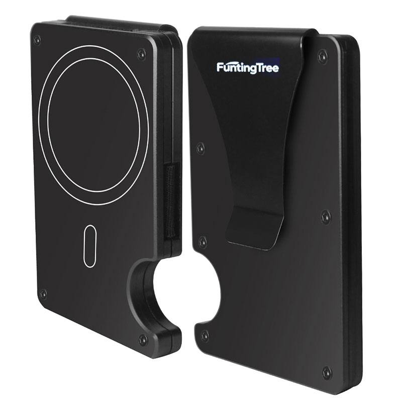 Money Clip Magnetic - متوافق مع محفظة MagSafe، محفظة رفيعة