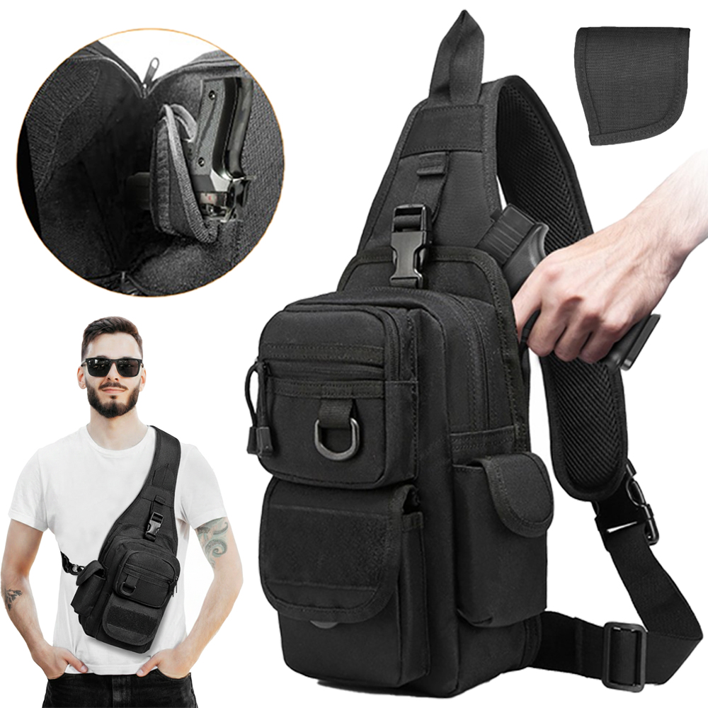 Edc Pistol Carry Bag - حقيبة مسدس تكتيكية للحمل المخفي، حقيبة