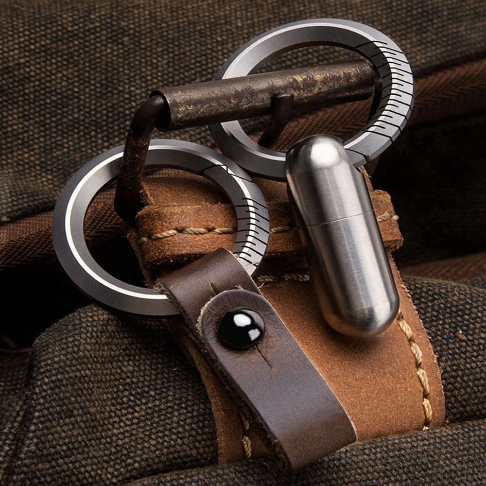 سبائك التيتانيوم الجلود حزام خ - مراجعة Edc Concealed Carry Belt وسعره