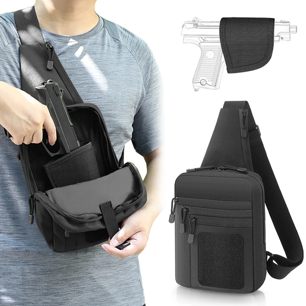حقيبة مسدس تكتيكية، حافظة مسدس - مراجعة Edc Pistol Carry Bag وسعره
