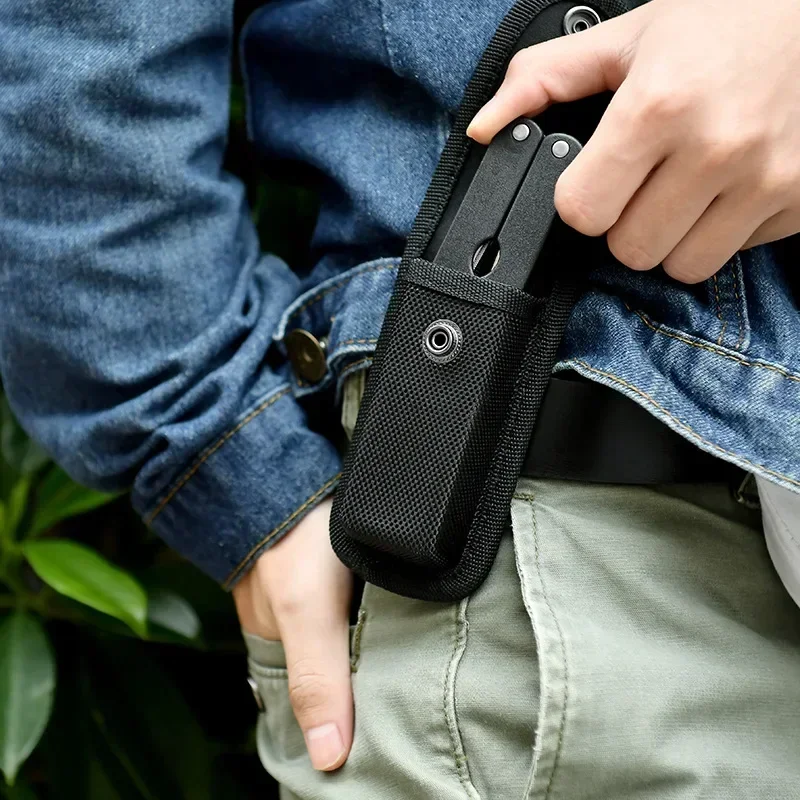 سكاكين الصيد غطاء أكياس النايل - مراجعة Edc Carry Knife وسعره