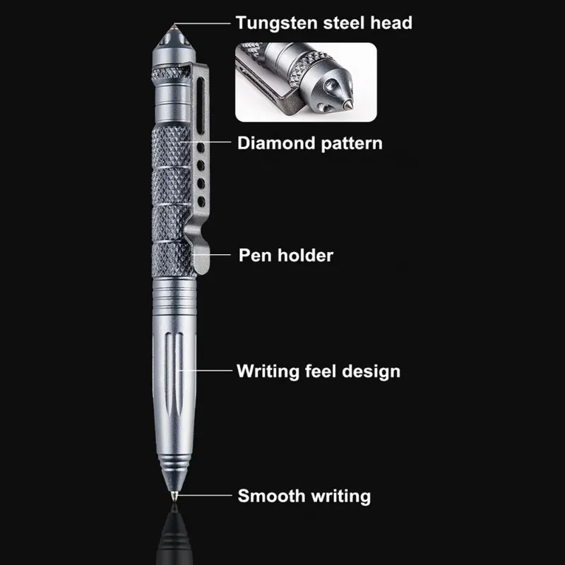 القلم التكتيكي العسكري متعدد ا - مراجعة Pen Tactical Glass وسعره