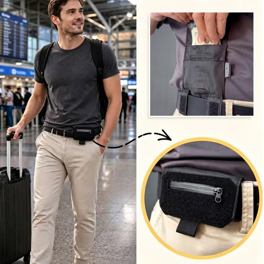حقيبة خصر مخفية للسفر، حزام أم - مراجعة Edc Concealed Carry Bag وسعره