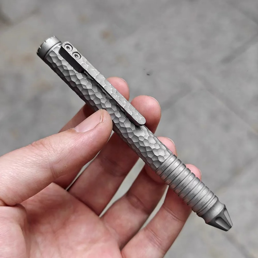 قلم من سبائك التيتانيوم TC4 لل - مراجعة Edc Carry Pen وسعره