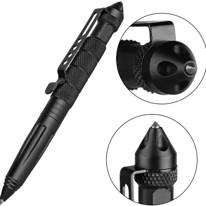 قلم تكتيكي متعدد الوظائف من ال - مراجعة Pen Tactical Glass وسعره