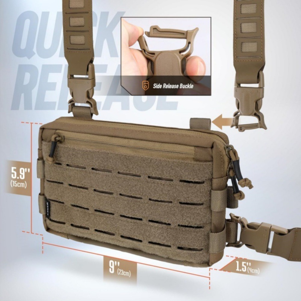حقيبة صدر رجالية عصرية من النا - مراجعة Edc Carry Pack وسعره