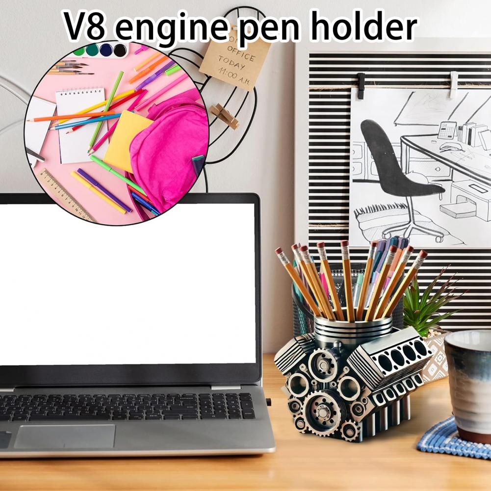 حامل القلم الراتنج V8 محرك الس - مراجعة Edc Carry Pen وسعره