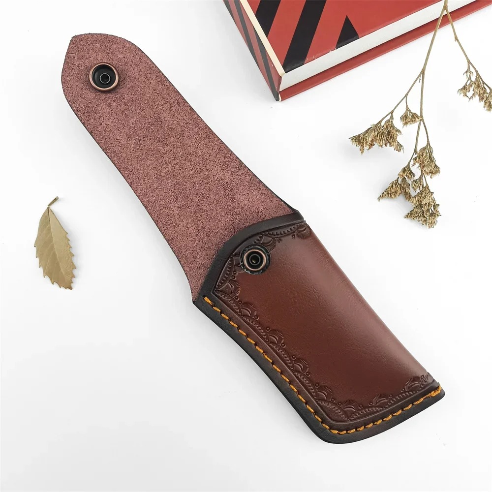 جراب سكين من الجلد الطبيعي الم - مراجعة Leather Edc. Carry Pouch وسعره