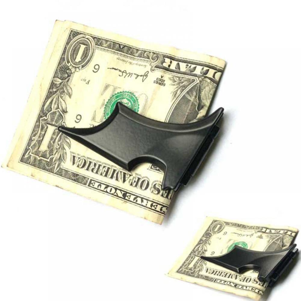 محفظة خفاش سوداء من الفولاذ ال - مراجعة Money Clip Magnetic وسعره
